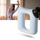 Anel de massagem Tumgatte para fascias em tom lilás, ferramenta de relaxamento e alívio muscular, em fundo branco.