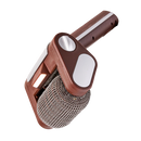 Escova elétrica de limpeza para churrasco da Bulbhead, com cerdas duras para remover sujeira e resíduos de grelha.