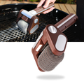 Escova elétrica de limpeza para churrasqueira Bulbhead, com cerdas duras para remover gordura e resíduos de forma eficiente.