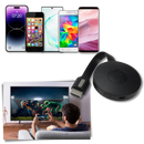 Adaptador HDMI Ztgd para projeção de tela de telefone, compatível com TV, ideal para jogos e streaming de vídeo.