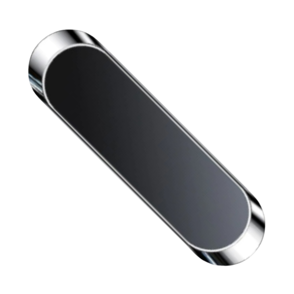 Suporte magnético preto para telefone Tvc-Mall Uk, mini suporte de telefonia com imã para fixação prática.