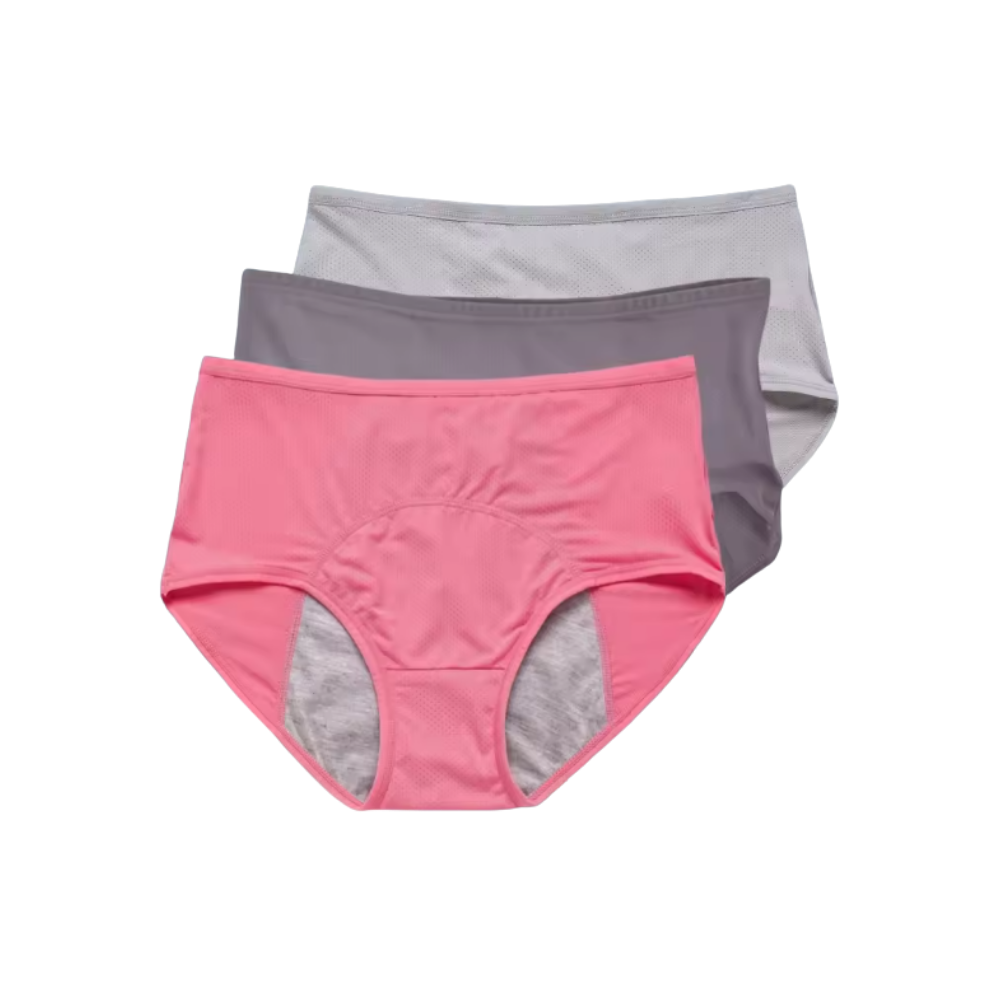 Culote alta para incontinência urinária da marca Twifer, produto para controle de incontinência, na cor preta.
