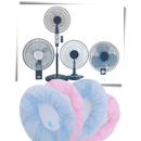 Conjunto de 2 filtros de proteção rosa para ventiladores elétricos Ukphail, acessórios para ventiladores domésticos.