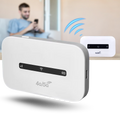 Roteador Wi-Fi portátil Buyinsoon com design compacto, conexão rápida e fácil, ideal para uso em viagens e conexões móveis.