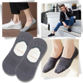 Meias invisíveis ultra-confortáveis para homem da Eastjing, modelo boat, visíveis em close com design discreto e confortável.