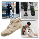 Tênis Zizocwa de camurça ultra-confortável, sapatos estilo casual com cabedal macio e design moderno.
