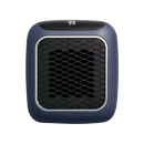 Aquecedor elétrico inteligente ultra-fino Eubuy em cor azul, ideal para aquecimento e climatização de ambientes modernos.