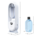 Difusor de aromas ultrassônico Viwoeim para ambientes internos, exibindo design compacto e função de névoa de fragrância.