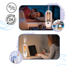 Difusor de aromas ultrassônico Viwoeim para ambientes internos, com design moderno e função de dispersão de fragrâncias.