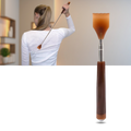 Raspador de costas telescópico da marca Unique Bar para massagem e relaxamento, com design ajustável e fácil de usar