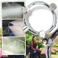 Buse de arrosagem de jardim Unique-Bargains com três cabeças para irrigação eficiente, ajustável para diferentes áreas.