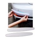 Conjunto de 2 proteções brancas para para-choques de carro, acessórios de manutenção e decoração de veículos da marca Unique Bargains.