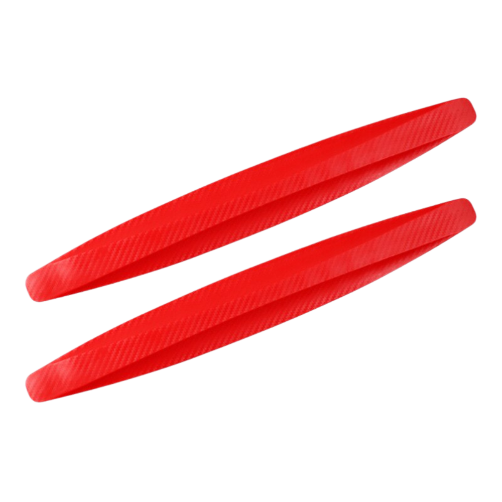 Conjunto de 2 proteções brancas para parachoque de carro, acessórios de manutenção e decoração de veículos da marca Unique Bargains