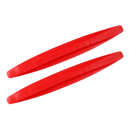 Conjunto de 2 proteções brancas para parachoque de carro, acessórios de manutenção e decoração de veículos da marca Unique Bargains