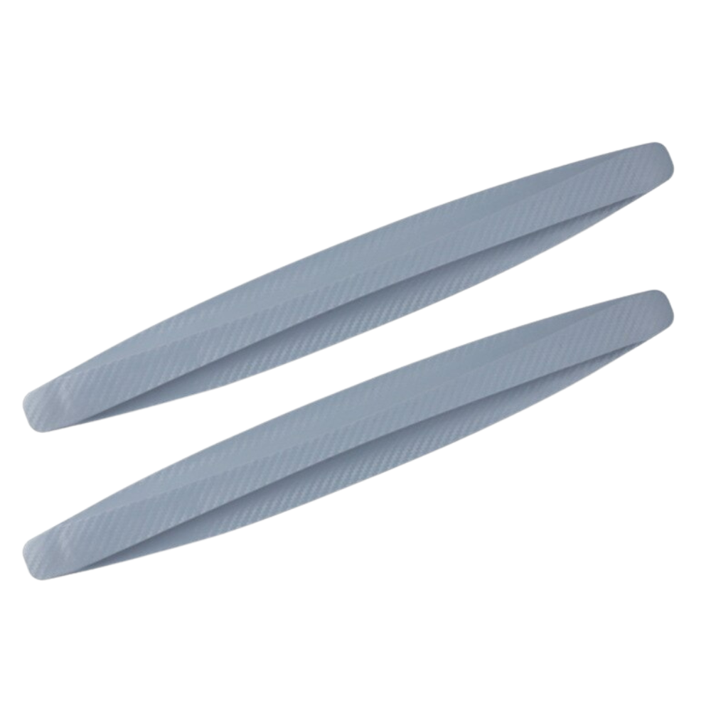 Conjunto de 2 proteções para para-choques de carro da marca Unique Bargains, ideal para manutenção e decoração de veículos.