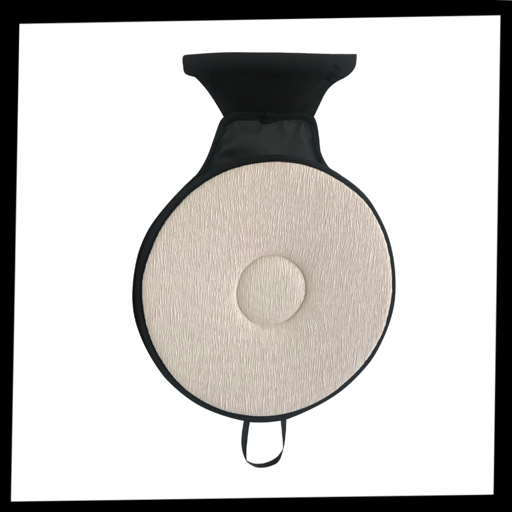 Capa de peça de reposição para automóvel, assento giratório em espuma de memória, marca Unique Bargains, na cor preta.