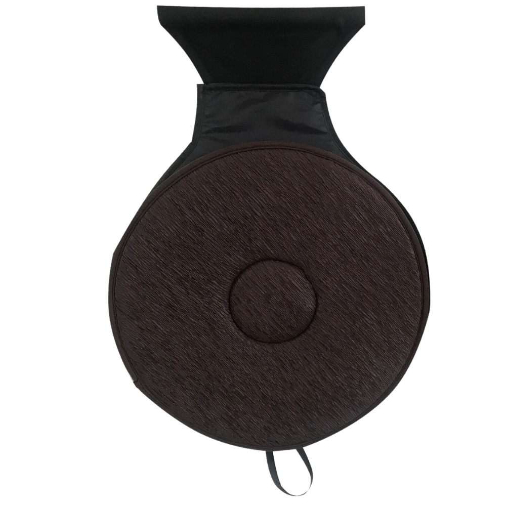 Capa de peça de reposição para automóvel, suporte de assento giratório em espuma de memória, cor preta, marca Unique Bargains