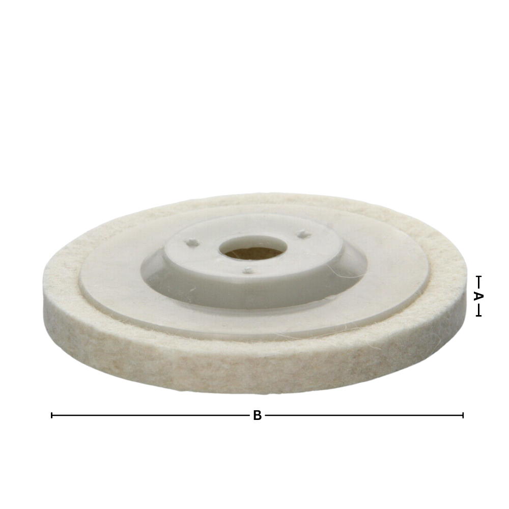 Disco de polimento eficiente para furadeira, compatível com polisseuses e lustreuses, marca Unique-Bargains, usado para acabamento.
