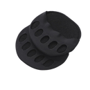 Coussinets pour pieds absorbant les chocs, soin des pieds, marque Unique-Bargains, beige et noir, confort et protection.