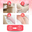 Chaussettes de soin des pieds Unique Bargains avec lotions revitalisantes intégrées, gris, pour hydratation et confort.