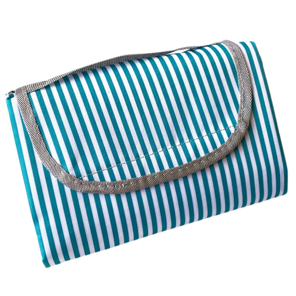 Cobertura de piquenique branca da Unique-Bargains para atividades ao ar livre, fácil de dobrar e portátil para uso externo.