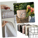 Cobertura de piquenique pliável da Unique-Bargains, ideal para atividades ao ar livre, em tecido branco confortável e portátil.