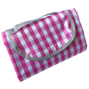 Cobertor de piquenique branco da Unique-Bargains, leve e dobrável, ideal para atividades ao ar livre e lazer em ambientes externos.