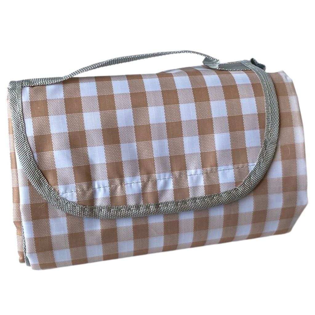 Cobertura de piquenique dobrável da Unique-Bargains para atividades ao ar livre, em cor branca, ideal para ambientes externos.