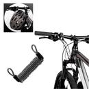 Cadeado antivól for casque de moto Universal, segurança para veículos, com chave, bloqueio resistente e durável.