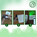 Lanterna portátil QianLi para detecção universal de poeira, fácil de instalar e ideal para inspeções detalhadas.