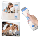 Pente elétrico anti-pulgas e carrapatos Acura Homes, universal, para tratamento de infestação de parasitas em cabelos.