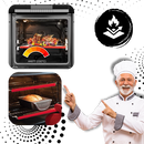 Protetor universal de grelha de forno em silicone da Papaba, protege a grade do forno contra calor e manchas.