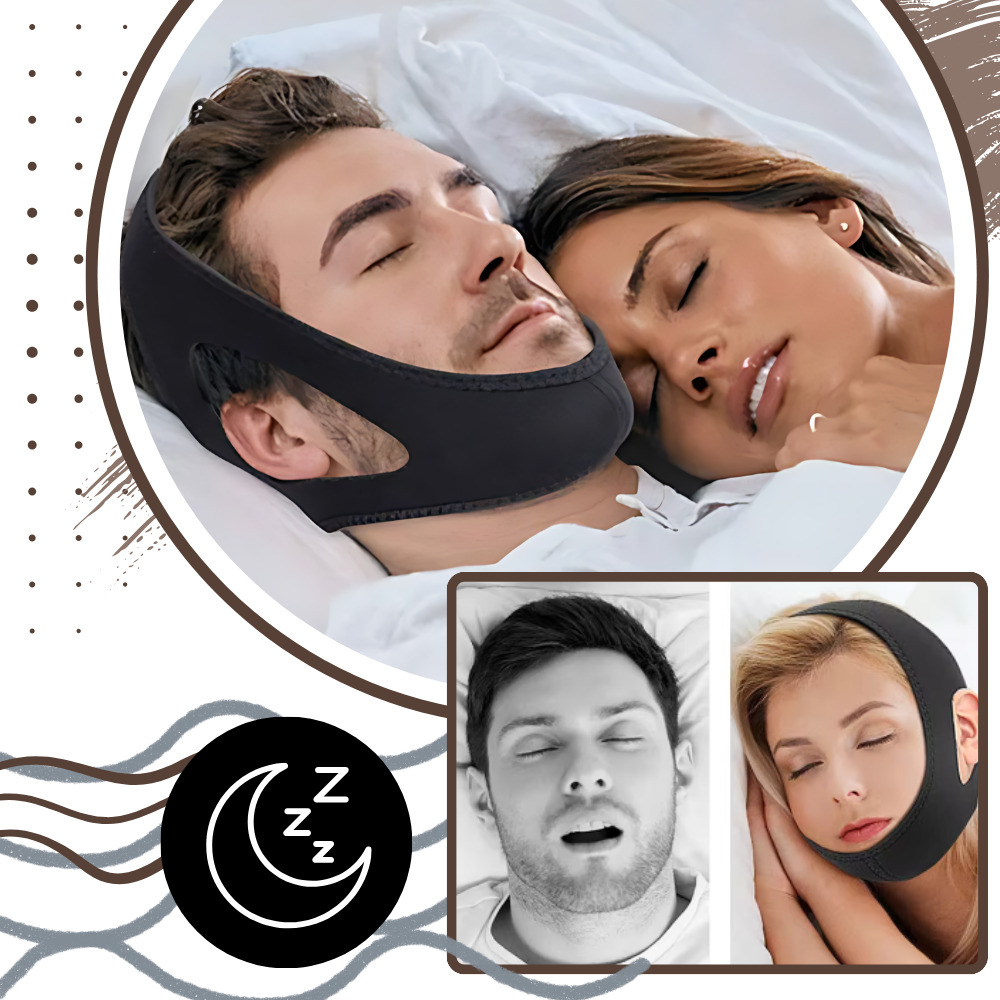Dispositivo universal de ajuda ao sono Seaan para apneia do sono, dispositivo anti-apneia para melhorar a respiração durante o sono