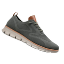 Sapatos ortopédicos respirantes Upioiwer na cor laranja, com suporte para a arco e design confortável para o dia a dia.