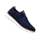 Chaussures ortopédicas respirantes Upioiwer na cor laranja com suporte de arco e design confortável para o pé.