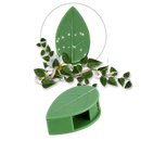 Conjunto de 20 clips adesivos em formato de folha para jardinagem, marca Urban Green Home, usados para fixar plantas e fios.
