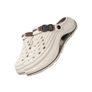 Sandálias urbanas beige Tuscom, sabots ultra-leves com design confortável e casual, perfeitas para uso diário.