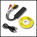 Adaptador USB 2.0 Eastjing para captura de vídeo de TV, DVD, VHS e DVR, acessório de captura de vídeo fácil de usar.