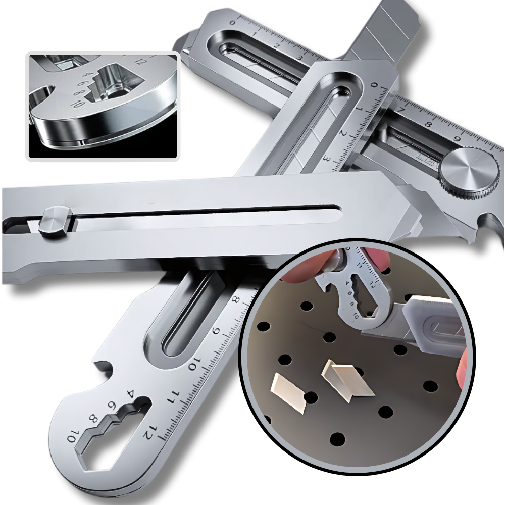 Cutter retrátil preto da marca Utility Knives, ferramenta de corte multifuncional para trabalhos variados.
