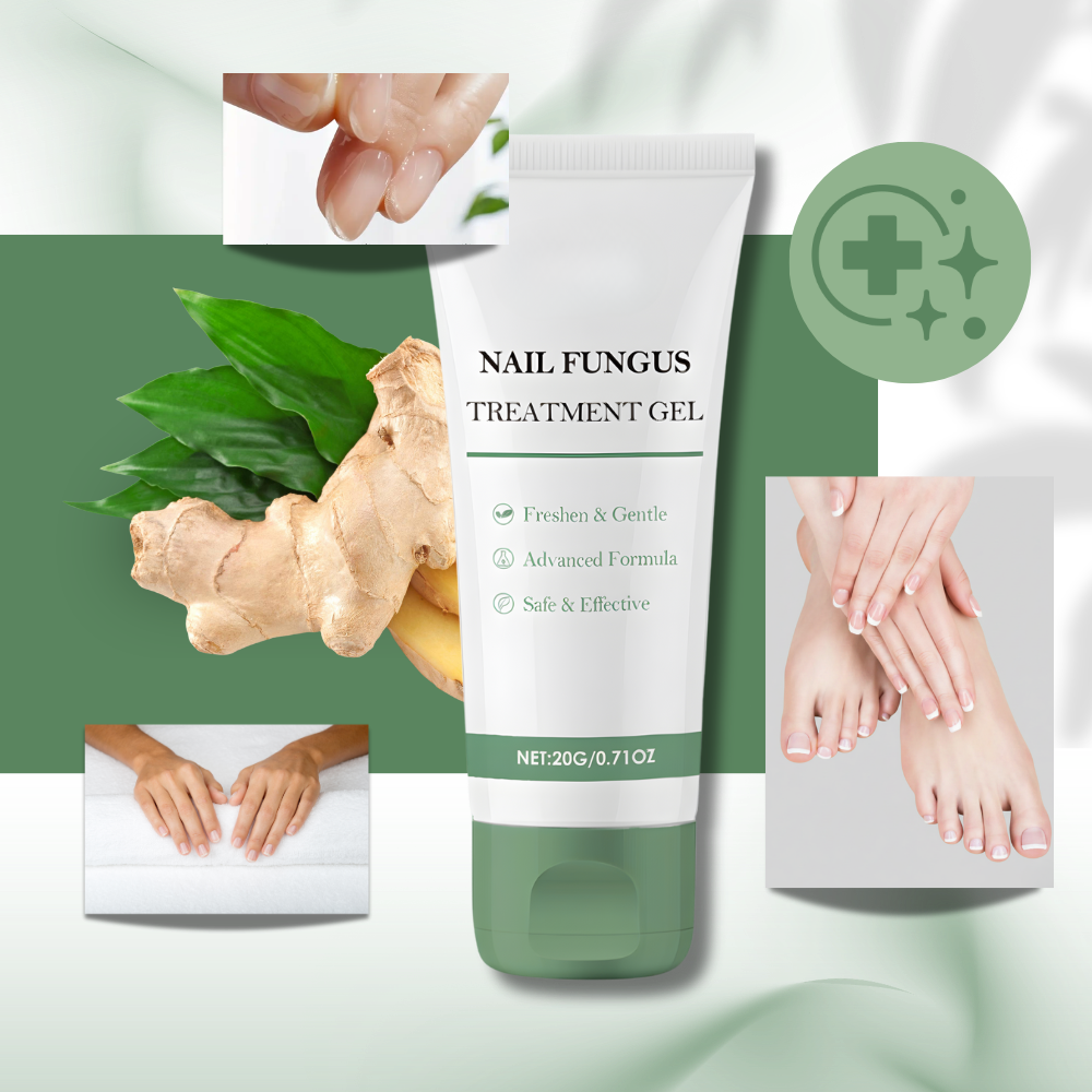 Gel fortificante e hidratante para unhas da Vakind, com textura transparente e aplicador para fortalecimento e hidratação das unhas.