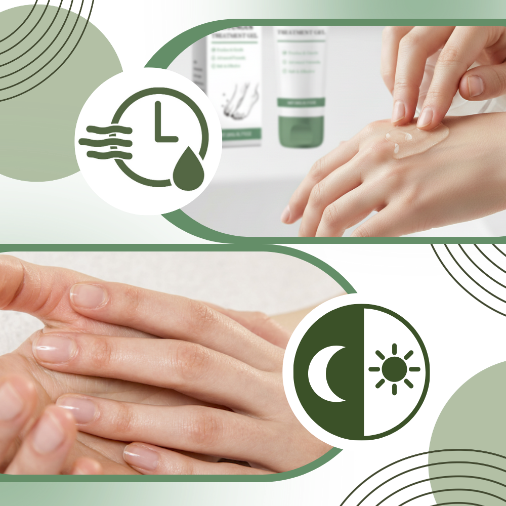 Gel fortalecedor e hidratante para unhas Vakind, com textura transparente, em embalagem de cosméticos para cuidados das unhas.