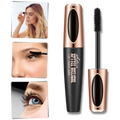 Máscara recourbante 4D Valatala, produto de cosméticos, com escova curvadora para cílios alongados e volumosos.