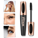 Máscara recourbante 4D Valatala, produto de cosméticos, com escova curvadora para cílios alongados e volumosos.