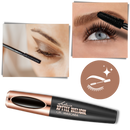 Máscara de cílios recourbant 4D da Valatala, aplicador com escova curva para alongar e curvar os cílios de forma natural.