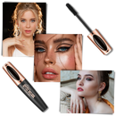 Máscara recourbante 4D da Valatala, cosméticos para alongar e definir os cílios, com escova volumizadora e efeito dramático.