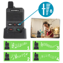 Emissor e receptor de sonnerie e interfone Valseel para portas, sistema de comunicação avançada para quincailleria de portas.