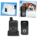Interfone e campainha Valseel com emissores e receptores para comunicação avançada em quincailleria de portas.