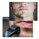 Rouleau dermique preto da Valy Layton para cuidados capilares e crescimento de cabelo e barba, com textura suave e detalhe visível