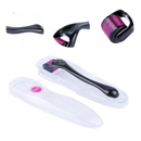 Rouleau dermique preto da Valy Layton para crescimento de cabelo e barba, indicado para cuidados capilares e faciais.
