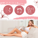 Massajador anti-celulite Vanipuff por vibrações de alta frequência para massagem e relaxamento corporal.